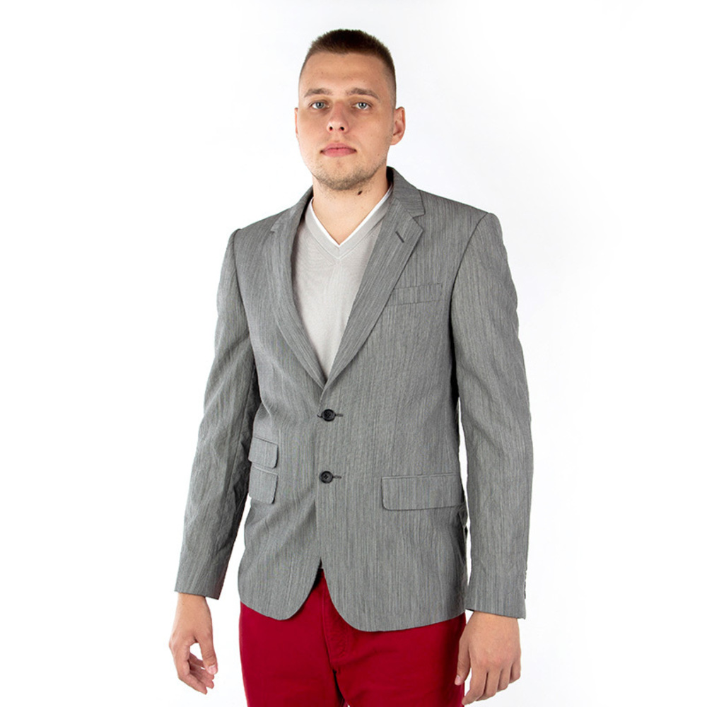 BESPOKEN BLACK, WHITE CLASSIC JACKET | MENS SIZE L